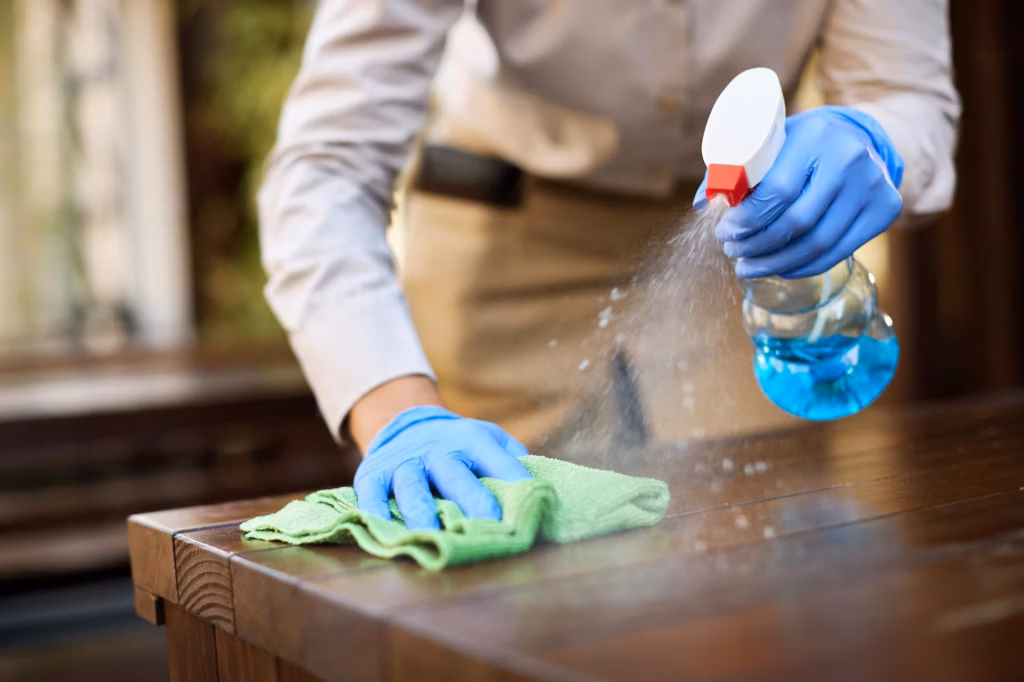 hotel cleaning